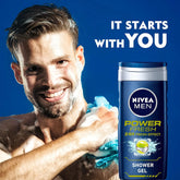 NIVEA MEN SHOWER GEL POWER FRESH 250ML Anwar Store